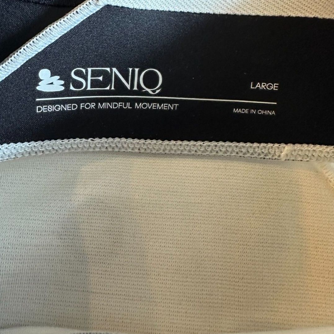 Seniq Wool Sculpt Merino Baselayer Mock Neck After Dark Large — image 4 of 8